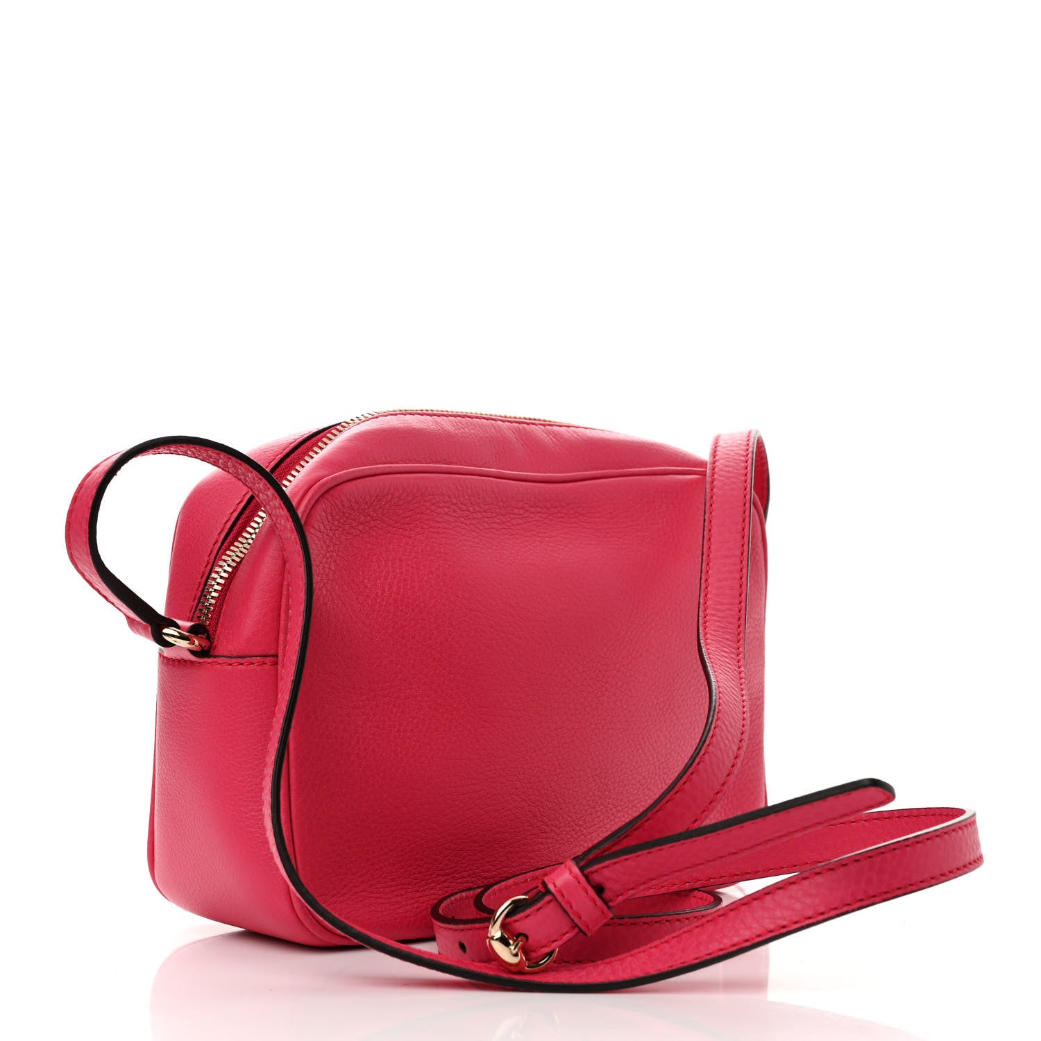 Gucci Pebbled Calfskin Small Soho Disco Bag Pink 3 of 11