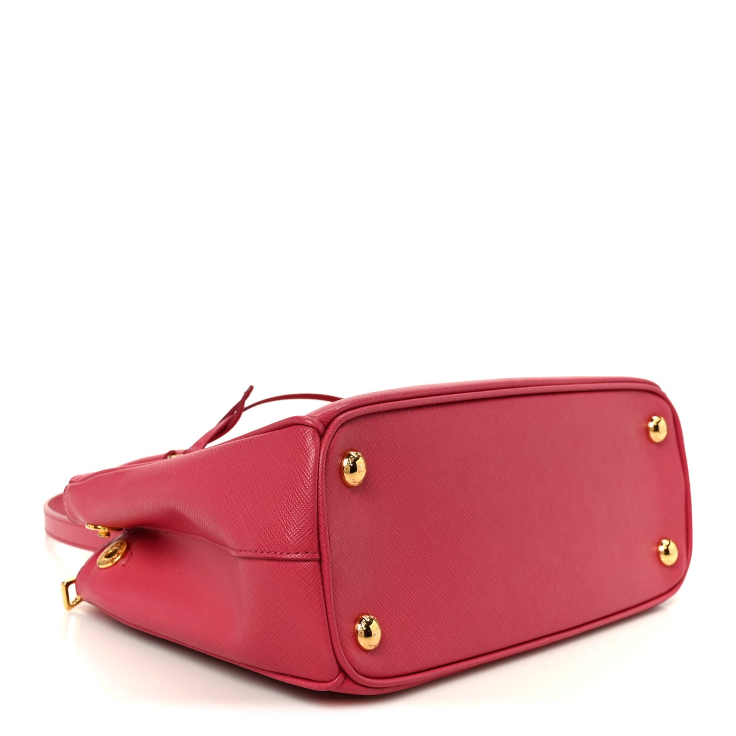 Saffiano Small Galleria Double Zip Tote Peonia