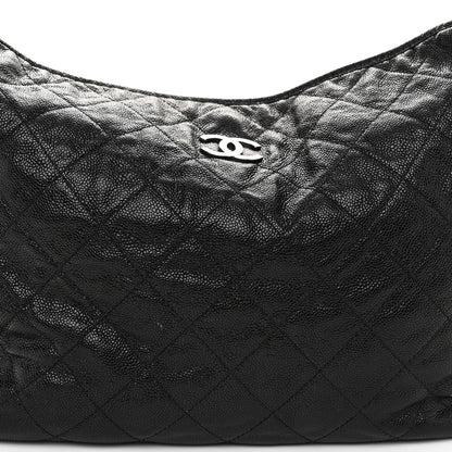 Chanel Caviar Quilted French Riviera Shouler Bag Black 8 of 11