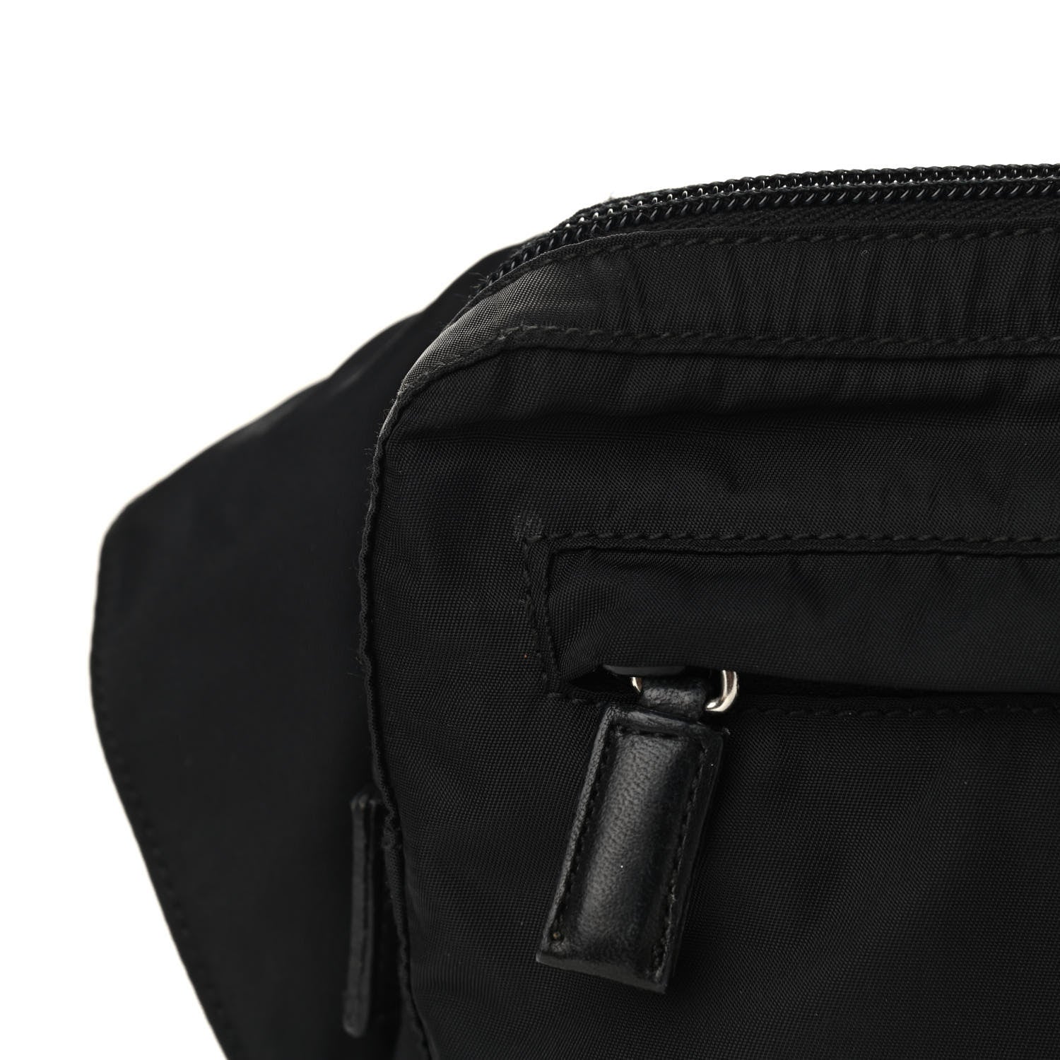 Prada Tessuto Nylon Belt Bag Black 10 of 14