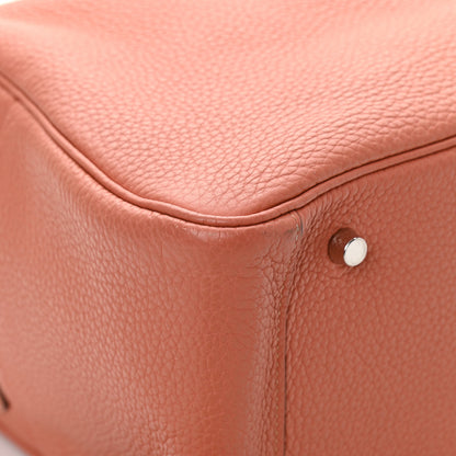 Hermes Taurillon Clemence Lindy 34 Rose Thè 12 of 21