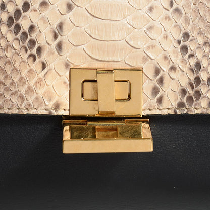 Celine Python Suede Medium Trapeze Blush 8 of 8