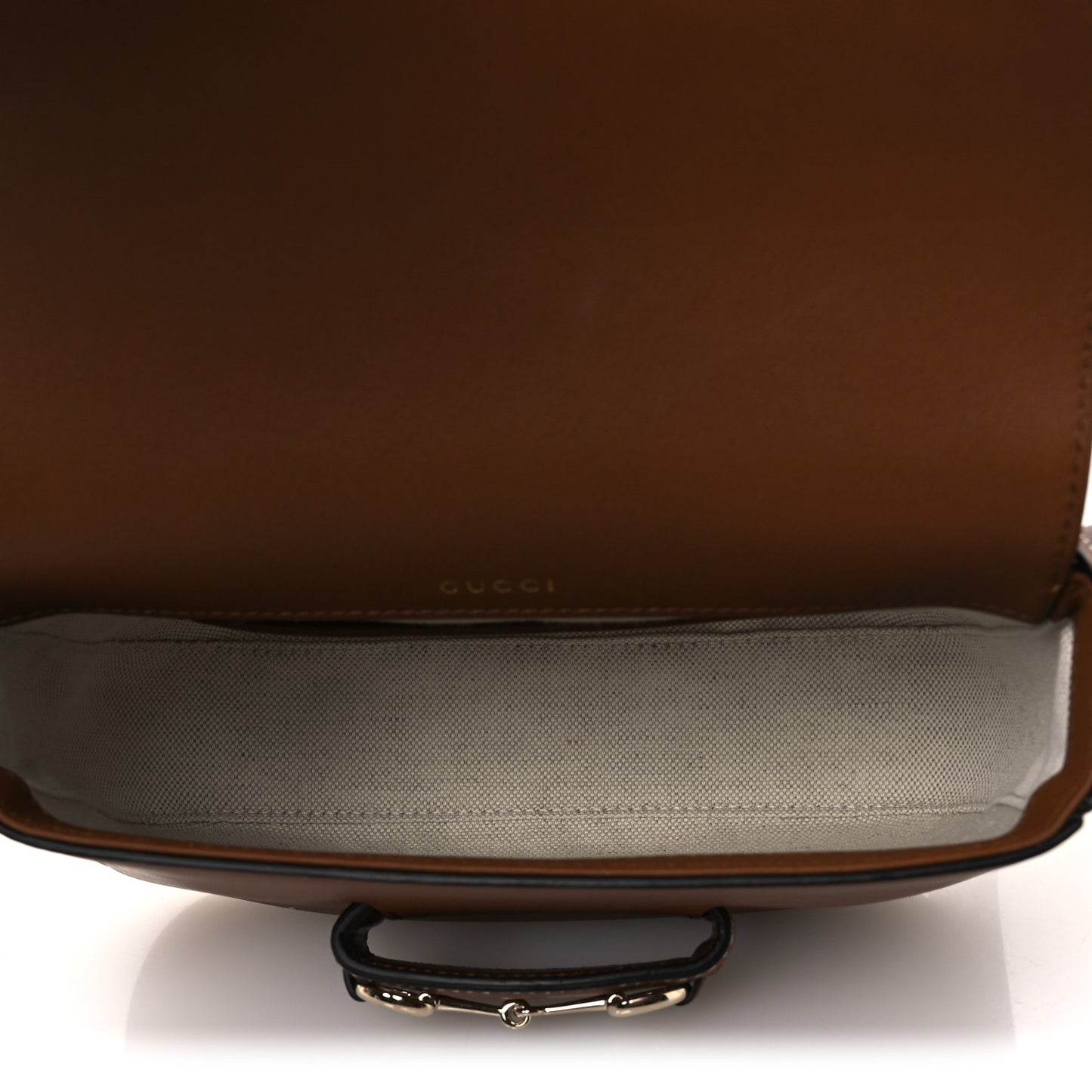 Arabella Calfskin Horsebit 1955 Soft Small Shoulder Bag Sundial
