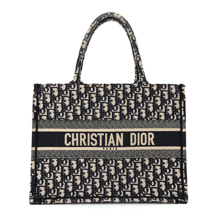 Christian Dior Oblique Medium Book Tote Blue Multicolor 1 of 13