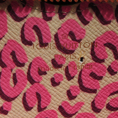 Louis Vuitton Monogram Leopard Coeur Heart Coin Purse Blanc Corail 7 of 8