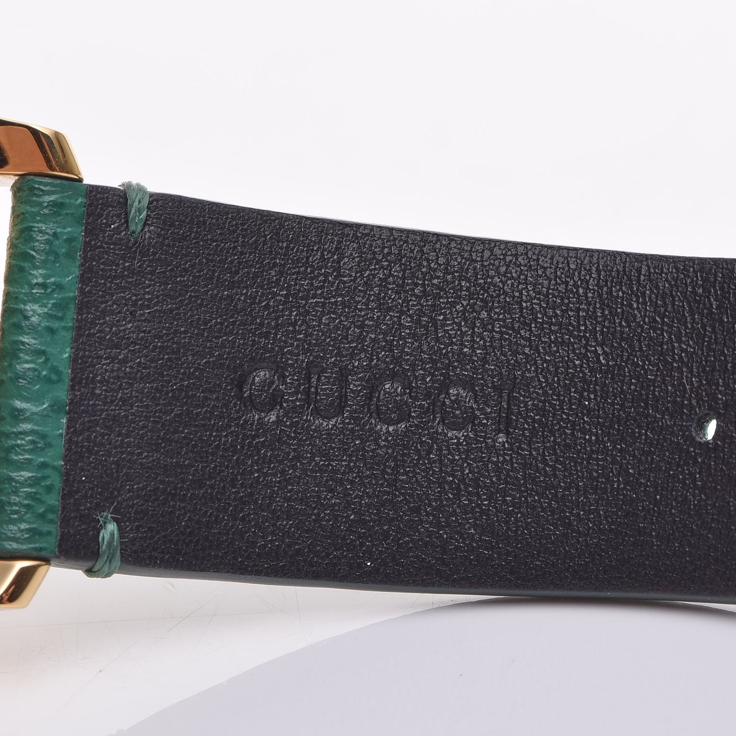 Stainless Steel Calfskin 38mm G-Timeless Bee Quartz Watch Green
