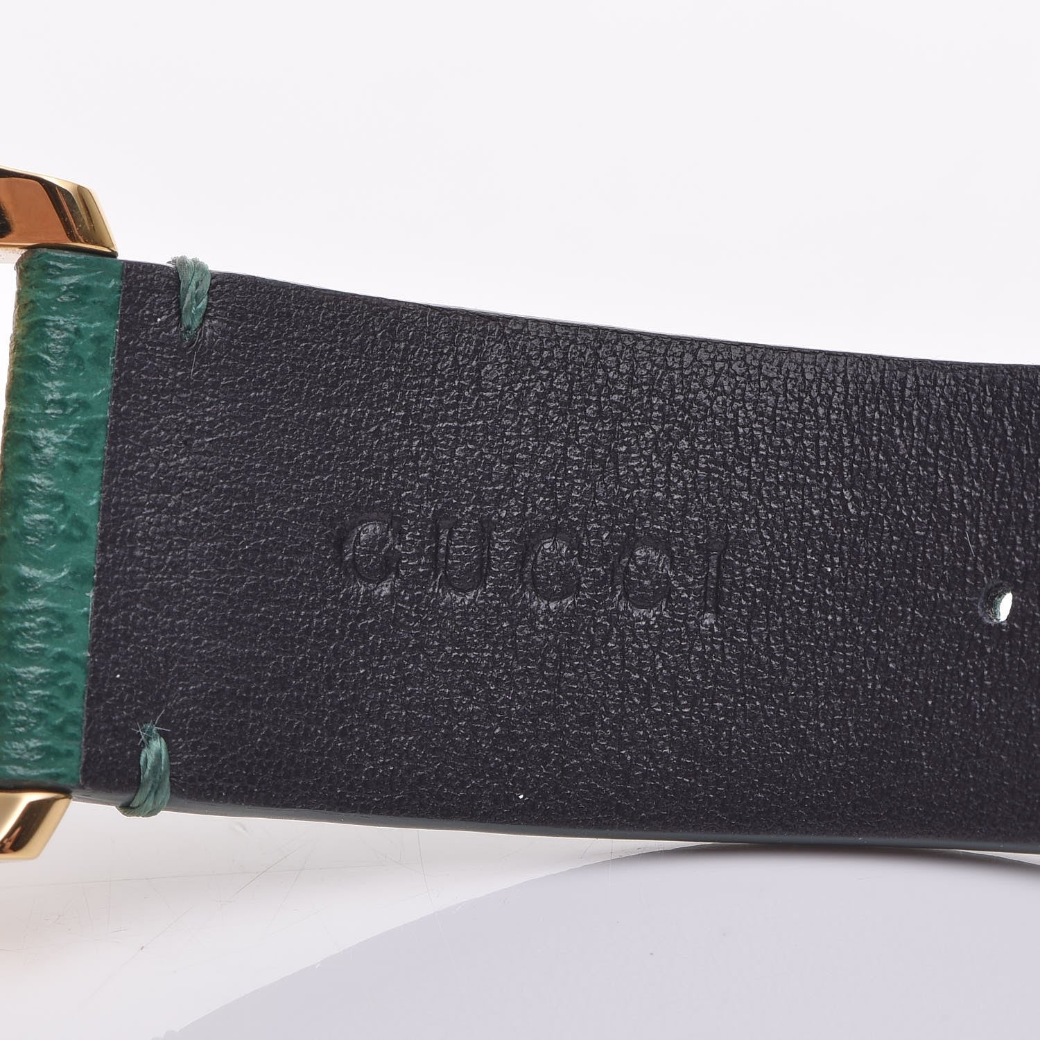 Gucci Stainless Steel Calfskin 38mm G-Timeless Bee Quartz Watch Green 6 of 8