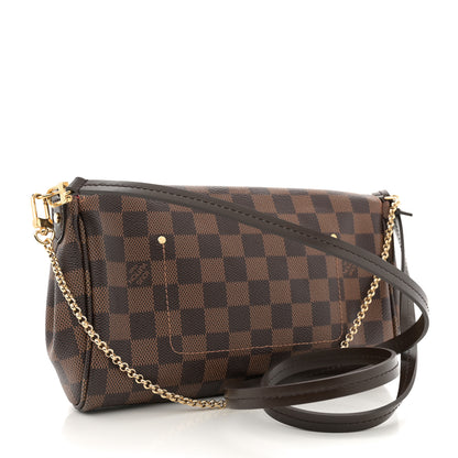 Louis Vuitton Damier Ebene Favorite MM 3 of 10
