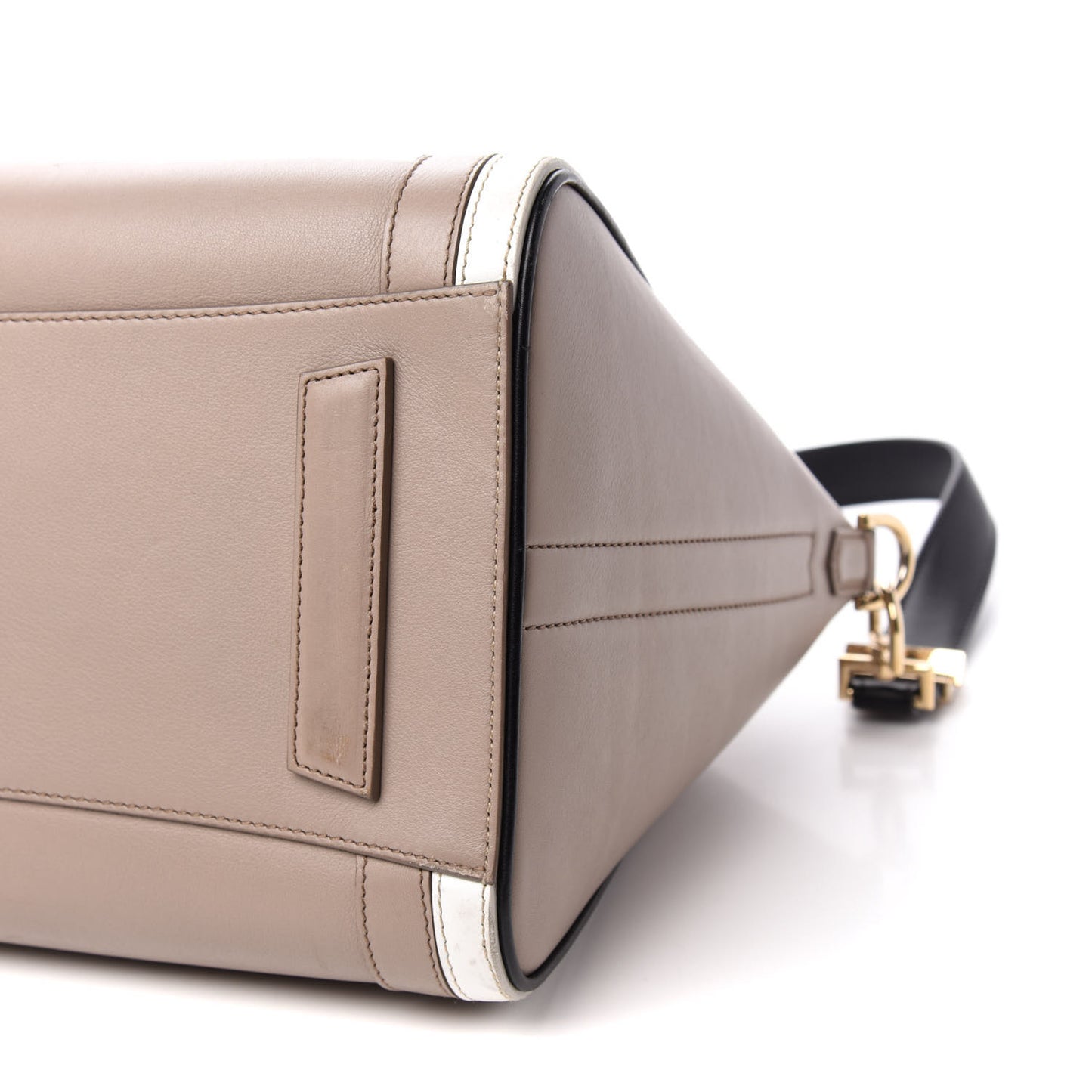 Calfskin Medium Tri-Color Antigona Beige Black White
