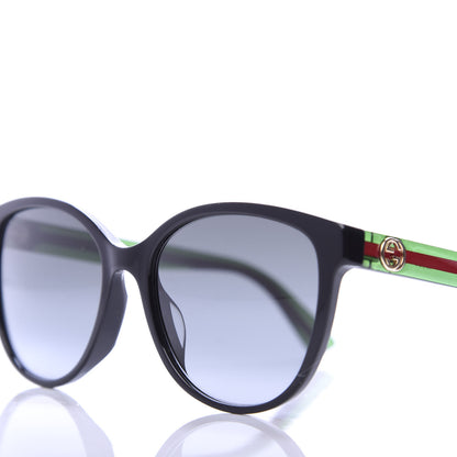 Gucci Acetate Web GG0703SK Sunglasses Black 7 of 8