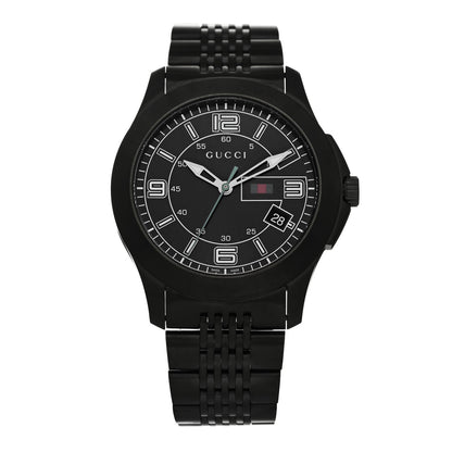 Gucci PVD Stainless Steel 44mm G-Timeless Quartz Watch Black 1 of 5