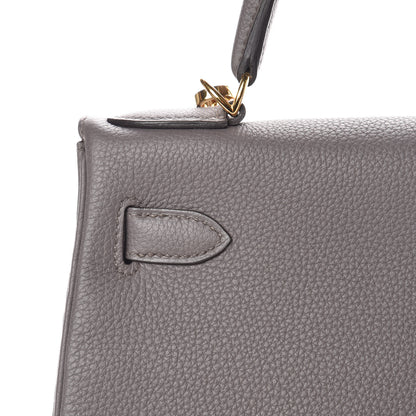Hermes Togo Kelly Retourne 28 Etain 37 of 40
