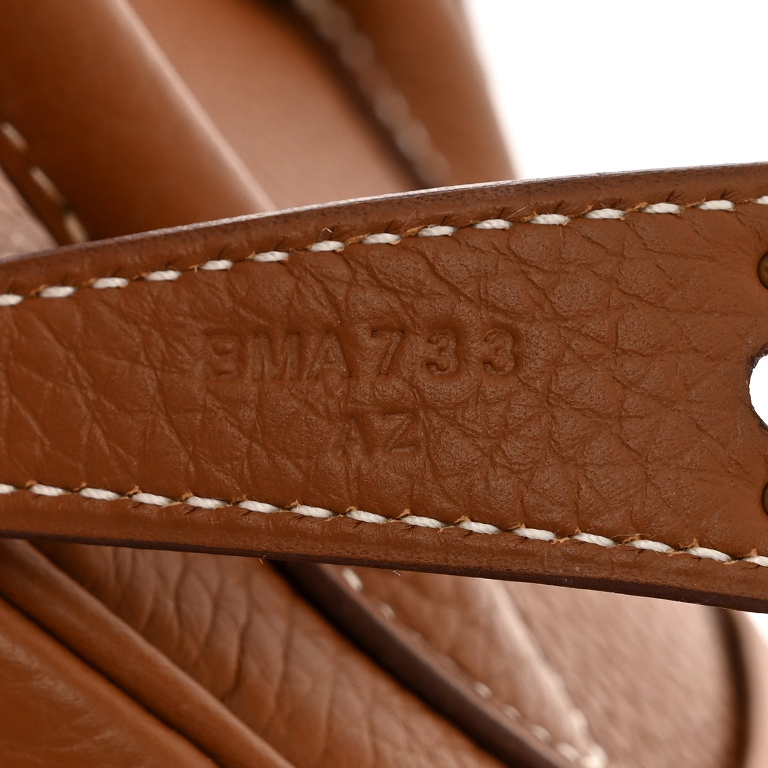 Hermes Taurillon Clemence Lindy 26 Gold 7 of 15