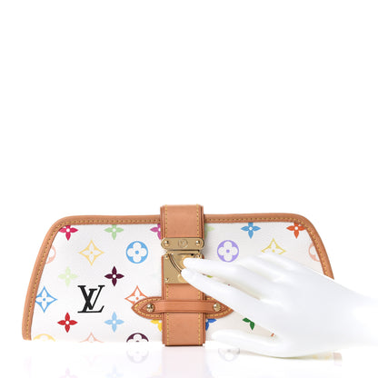 Louis Vuitton Monogram Multicolor Shirley White 2 of 7