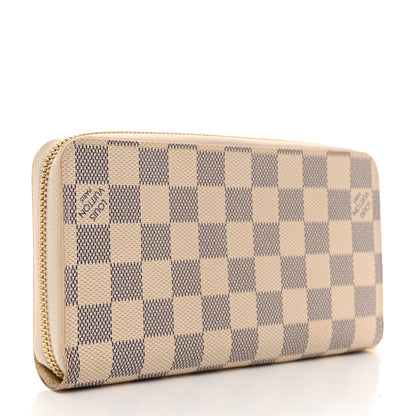 Louis Vuitton Damier Azur Zippy Wallet 3 of 7