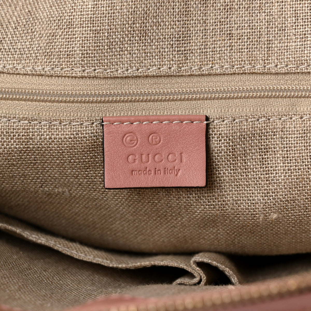Soft Microguccissima Large Dome Satchel Soft Pink