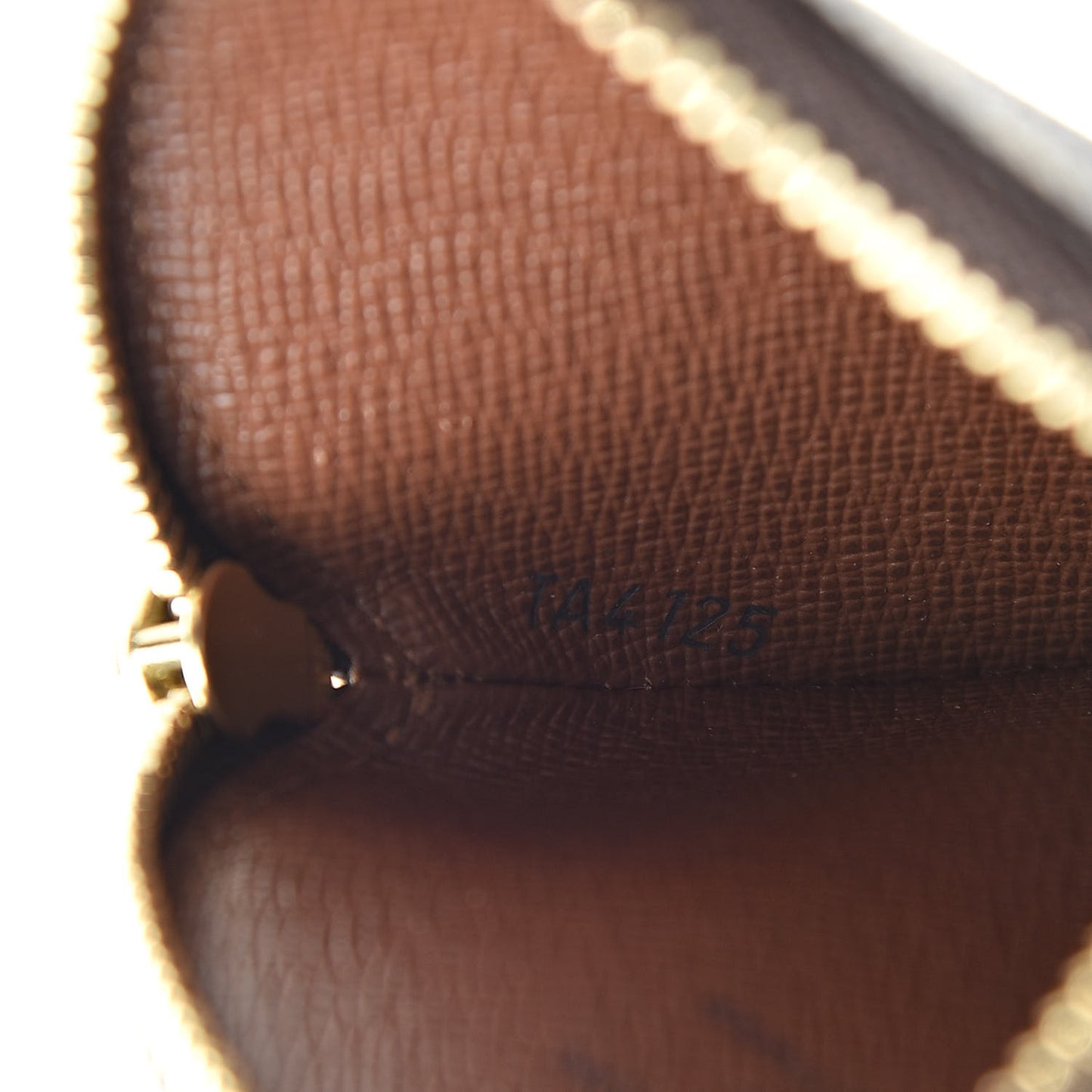 Monogram Round Coin Purse