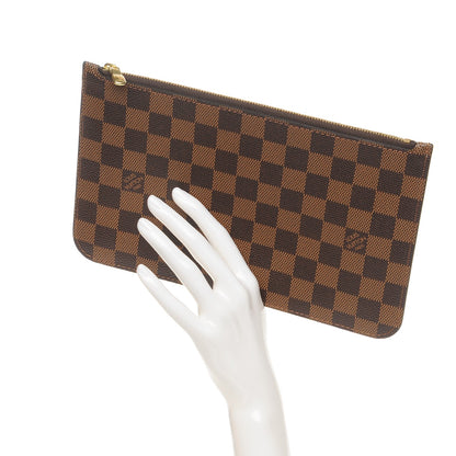 Louis Vuitton Damier Ebene Neverfull MM GM Pochette 2 of 8