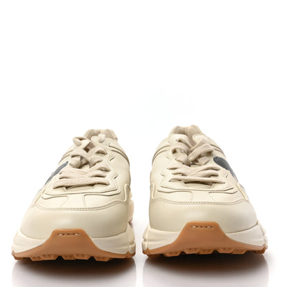 Gucci X DISNEY Calfskin Mickey Mouse Womens Rhyton Sneakers 38.5 Ivory 2 of 6
