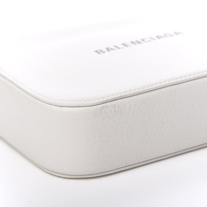 Balenciaga Calfskin Logo S Everyday Camera Bag White 6 of 9