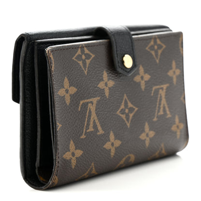 Louis Vuitton Monogram Pallas Compact Wallet Black 3 of 11