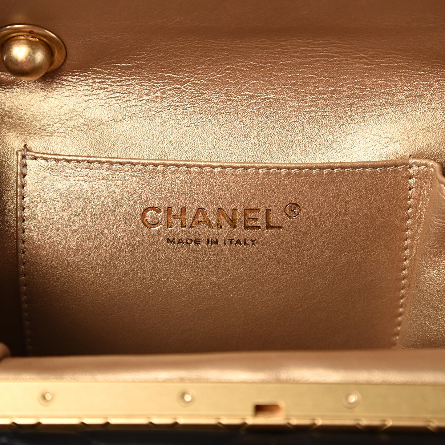 Lambskin Quilted My Crush Bag Black