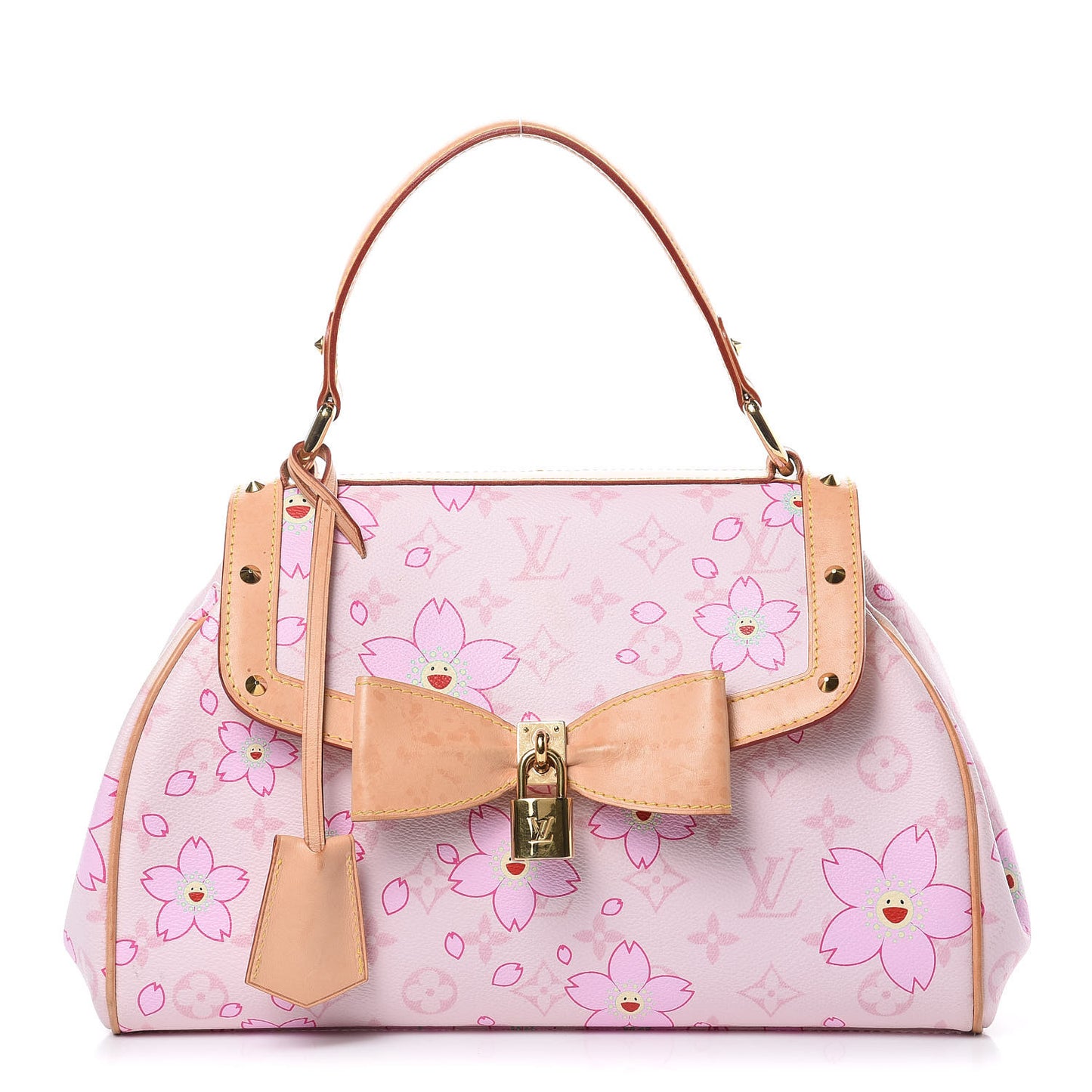 Monogram Cherry Blossom Sac Retro Pink