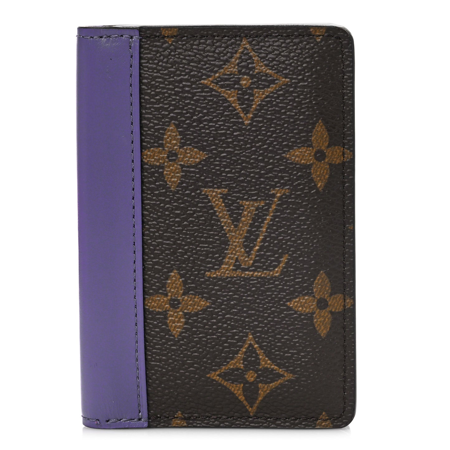 Monogram Pocket Organizer NM Purple