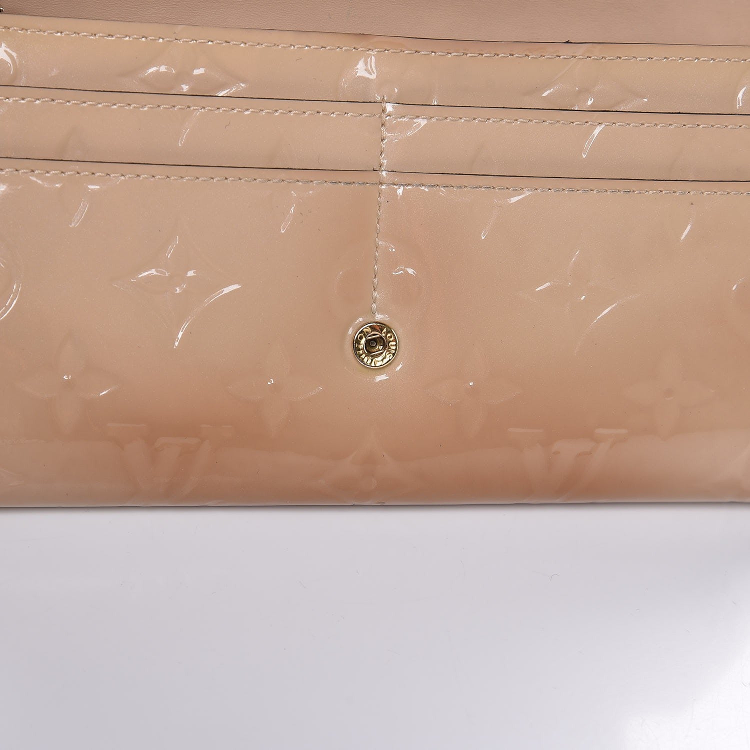 Louis Vuitton Vernis Sarah Wallet NM Dune 12 of 13