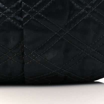 Lanvin Satin Quilted Shoulder Bag Black 9 of 10