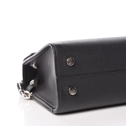 Christian Dior Grained Calfskin Mini Diorever Flap Black 12 of 13
