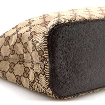 Gucci Monogram Shoulder Bag Dark Brown 9 of 10
