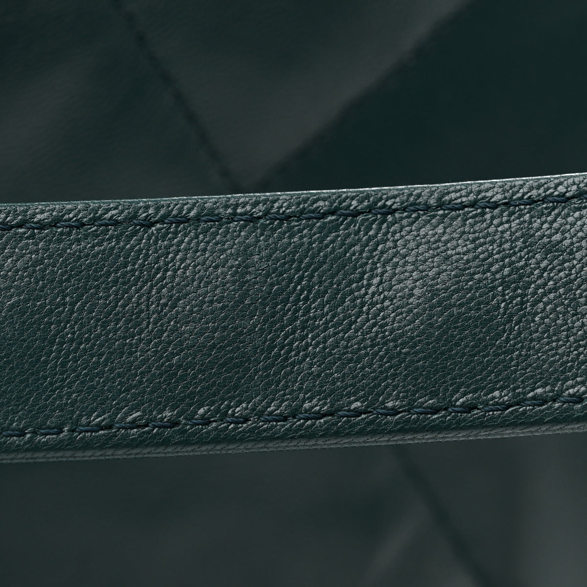 Goatskin Quilted Medium Chanel 19 Flap Dark Blue