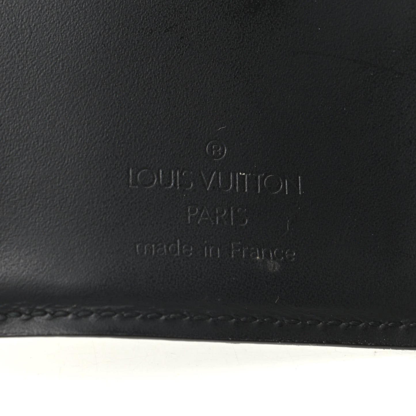 Epi Porte Monnaie Elastique Wallet Black