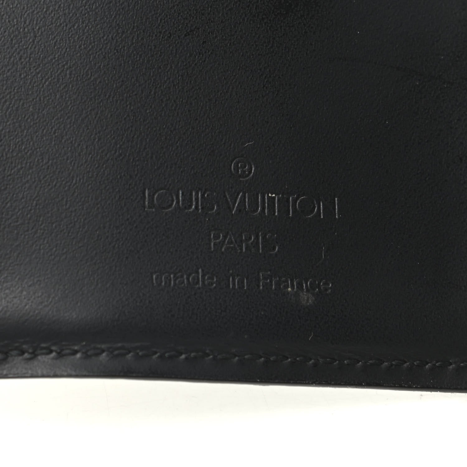 Louis Vuitton Epi Porte Monnaie Elastique Wallet Black 6 of 8