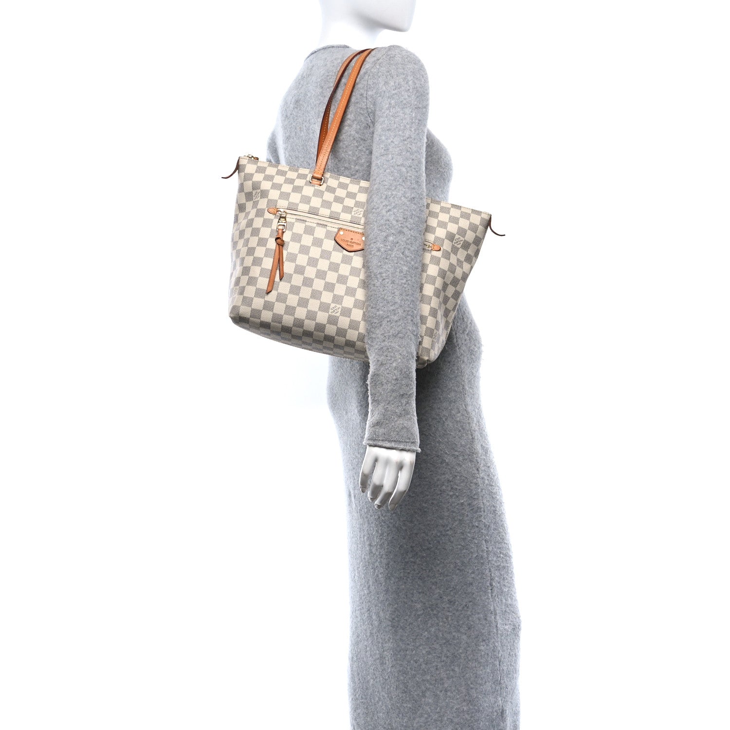 Louis Vuitton Damier Azur Iena MM 2 of 13