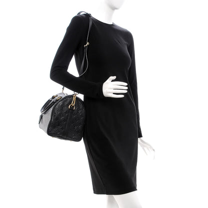 Louis Vuitton Empreinte Speedy Bandouliere 30 Black 2 of 10