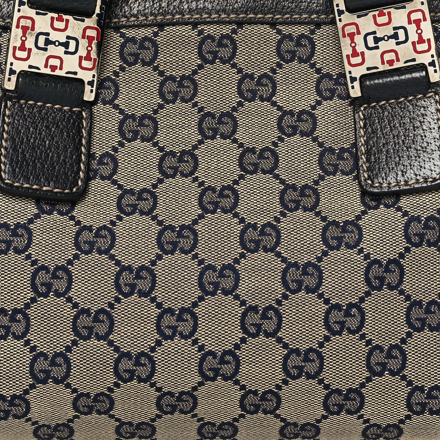 Gucci GG Monogram Web Pop Tote Navy 8 of 13
