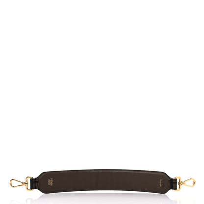 Fendi Calfskin FF 1974 Embossed Mini Strap You Maya Black 2 of 6