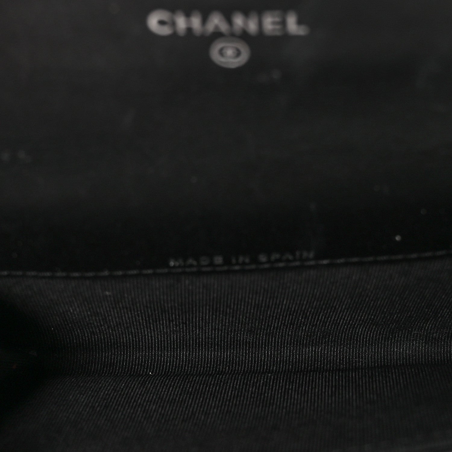 Chanel Patent Quilted Flap Card Holder Black 5 of 11