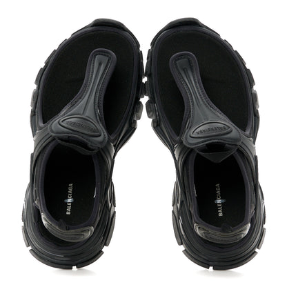 Balenciaga Neoprene Rubber Thong Sandals 36 Black 2 of 10