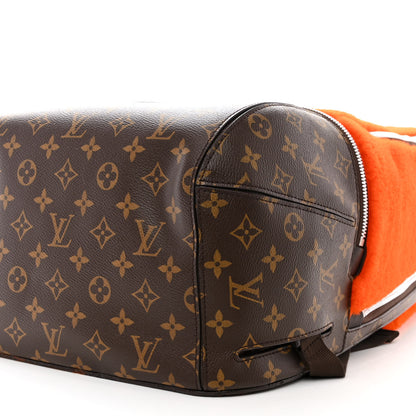 Louis Vuitton Shearling Monogram Marc Newson Fleece Pack Orange 11 of 15