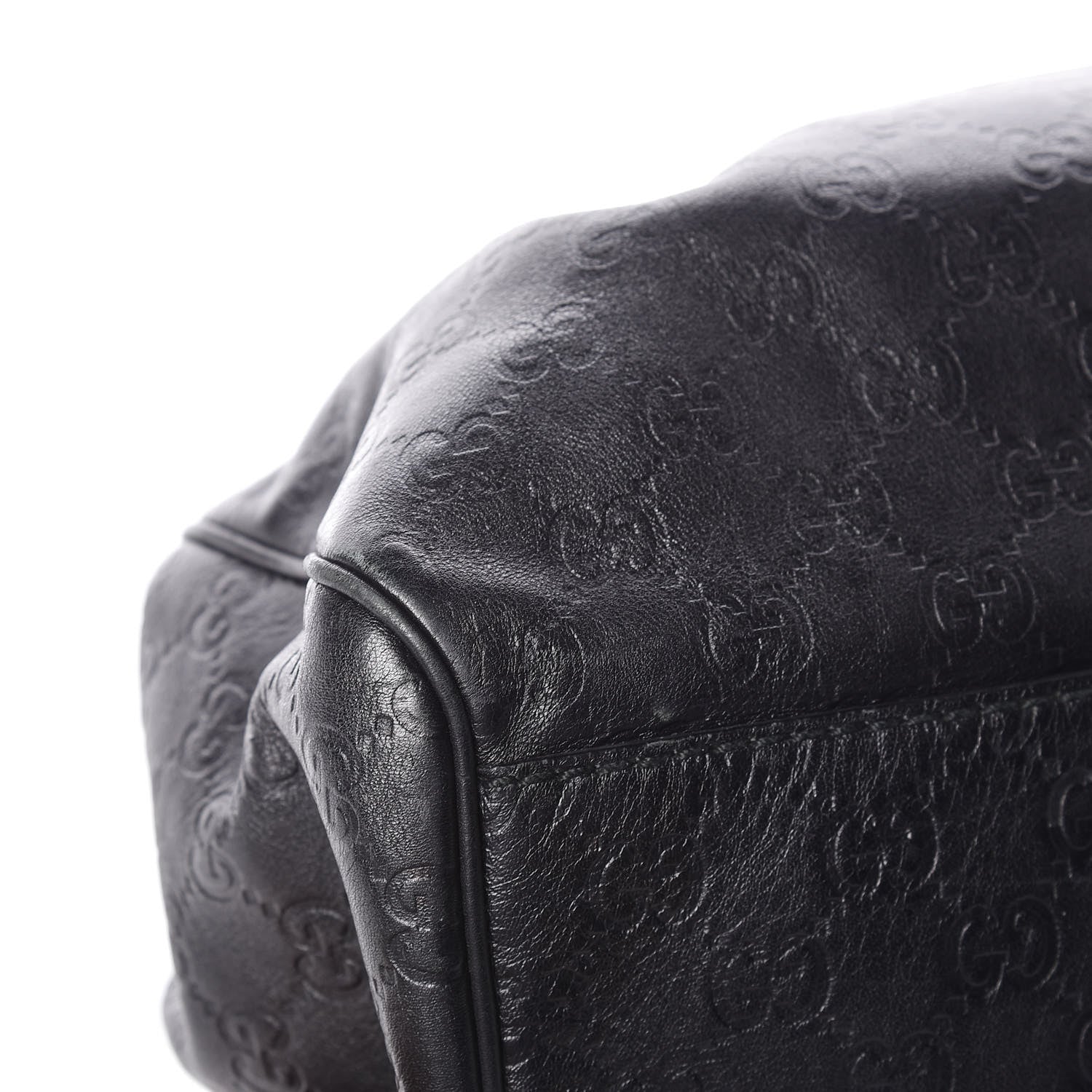 Gucci Guccissima Medium Sukey Tote Black 13 of 14