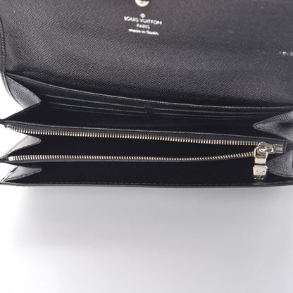 Louis Vuitton Epi Sarah Wallet Black 9 of 14