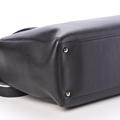 Chanel Calfskin Cerf Executive Shopper Tote Black 8 of 21