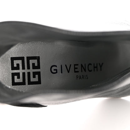 Givenchy Calfskin Suede GV3 Mid Calf Boots 37 Black 7 of 10