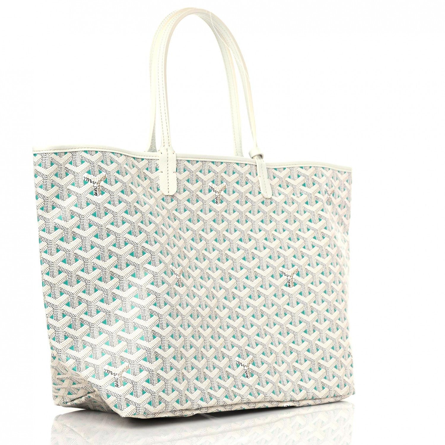 Goyard Goyardine Saint Louis Claire Voie PM White Opaline 4 of 9
