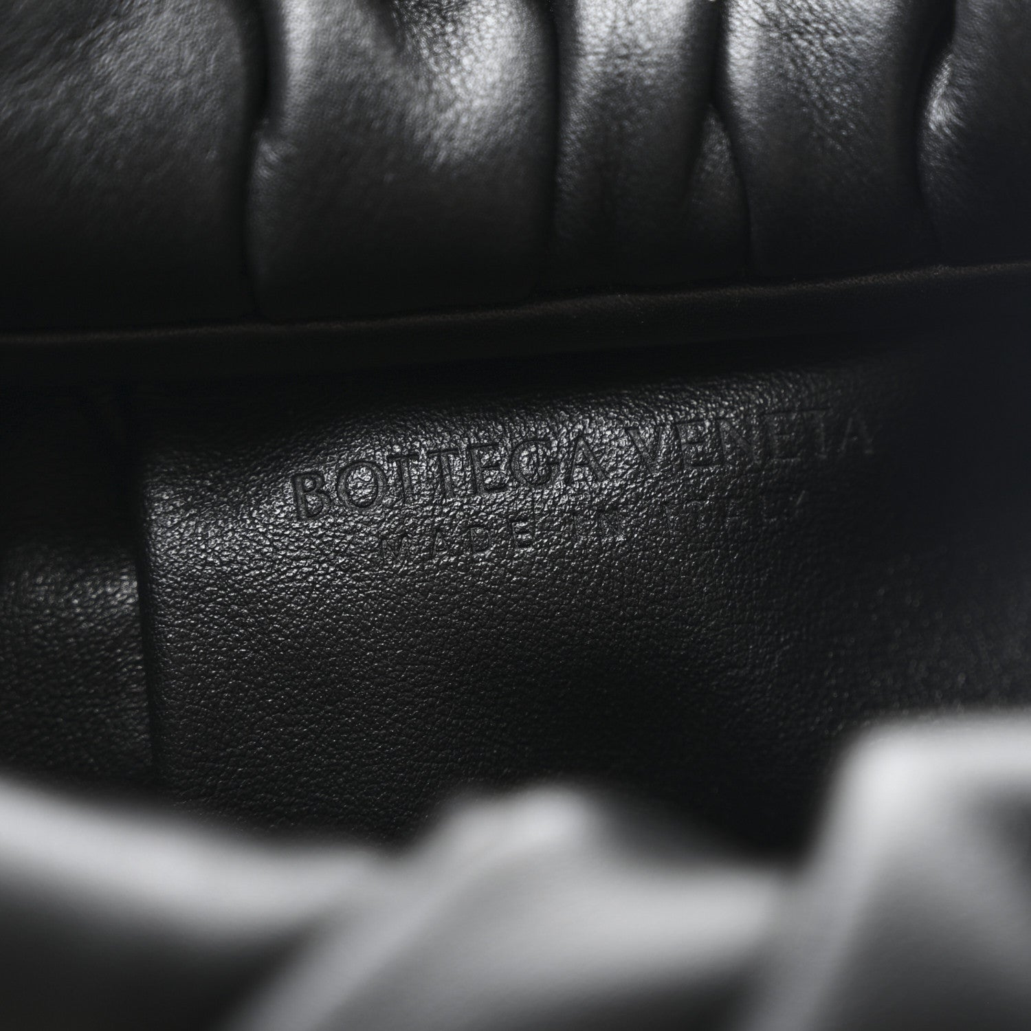 Bottega Veneta Smooth Butter Calfskin Small The Shoulder Pouch Black 6 of 10