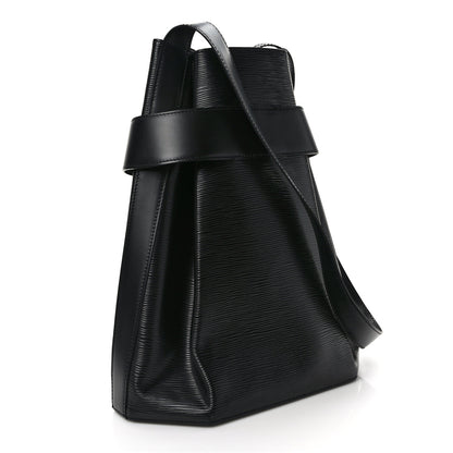 Louis Vuitton Epi Sac D'epaule Black 4 of 9