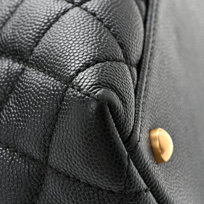 Chanel Caviar Quilted Small Coco Handle Flap Black 11 of 13